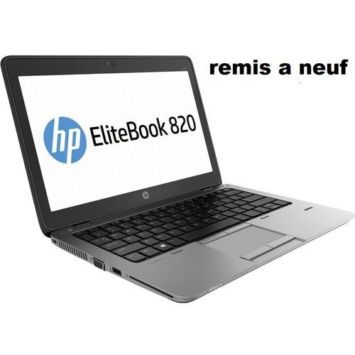 Hp EliteBook 820 G1  13"  Core i5 4eme 8 GB RAM 128 GB SSD  remis a neuf
 Fiche Technique et Prix au Maroc