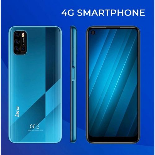 Iku X3 - 6.52" (6 Go -128 Go) Dual Sim-4G - 48MP- 16MP - Mediatek - 5000 mAh- Bleu
 Fiche Technique et Prix au Maroc
