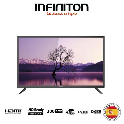 Infiniton 32" HD LED TV INTV-32N310 - Avec récepteur intégrer
 Fiche Technique et Prix au Maroc
