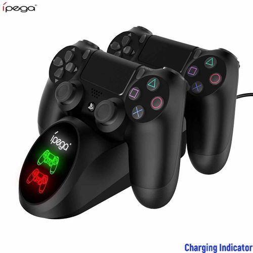 Ipega PG-9180 Station de chargement double avec indicateur LED pour contrôleur PS4 / PS4 Pro / PS4 Slim
 Fiche Technique et Prix au Maroc