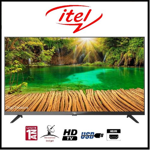 Itel TV LED 32″ HD 720p Framless Design Recepteur integré - Garantie 1 an
 Fiche Technique et Prix au Maroc