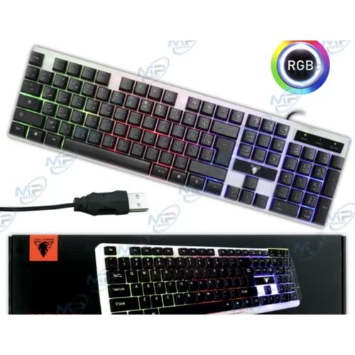 Jedel Clavier Gaming Azerty USB rétroéclairé  LED
 Fiche Technique et Prix au Maroc
