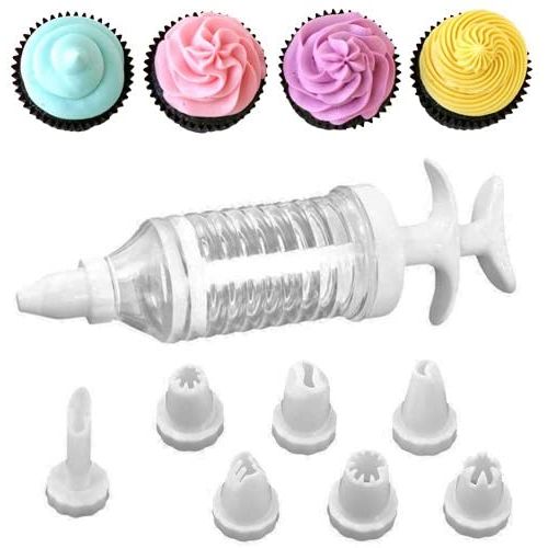 KIT  de 8 Douille  de décoration pour gateau
 Fiche Technique et Prix au Maroc