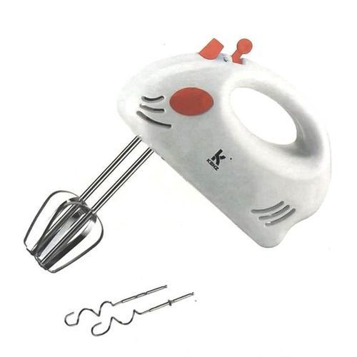 Kenz Batteur électrique à main -7 Vitesse -2 batteurs pour crème et œufs
 Fiche Technique et Prix au Maroc