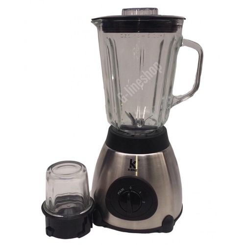 Kenz Blender - 1,5L Glass Jar Avec Moulin à épice Bol En Verre G-lineshop
 Fiche Technique et Prix au Maroc