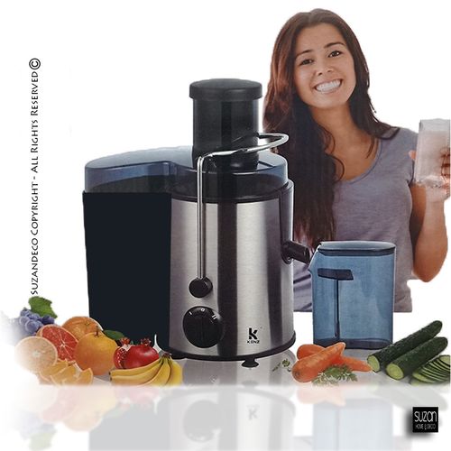 Kenz Centrifugeuse INOX 2 Vts Extracteur de Jus Haute Performance Maroc Prix Pas Cher
 Fiche Technique et Prix au Maroc
