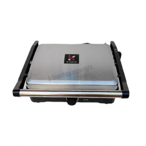 Kenz Panini Antiadhésive Sans Huile G-lineshop Ouverture 90° & 180° TN-459
 Fiche Technique et Prix au Maroc