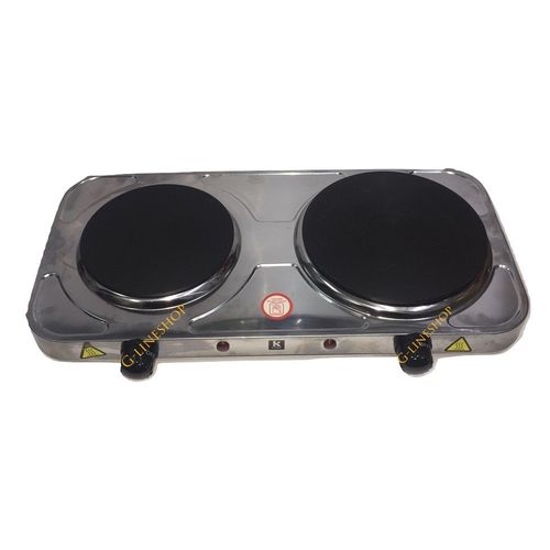 Kenz Réchauds Electriques 1500+1000 Watts INOX
 Fiche Technique et Prix au Maroc