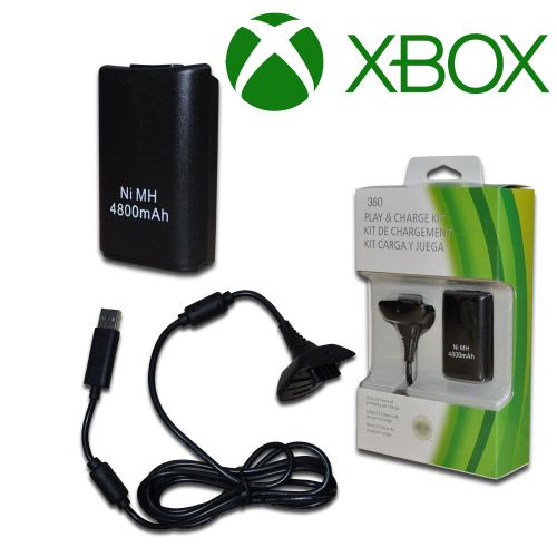 Kit de Chargement et Batterie up to 35 heures Haute Qualite Play Xbox 360
 Fiche Technique et Prix au Maroc