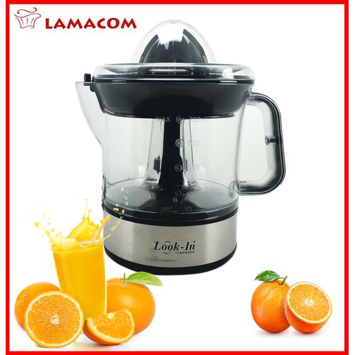 Lamacom Presse Agrumes Electrique 700 ml / Jus Orange & Citron - presse-agrumes 40W
 Fiche Technique et Prix au Maroc
