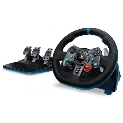 Logitech G29 Driving Force Volant de Course avec Pédales Rotation du Volant à 900°,Prise EU,PS5,PS4,PC,Mac-Noir
 Fiche Technique et Prix au Maroc