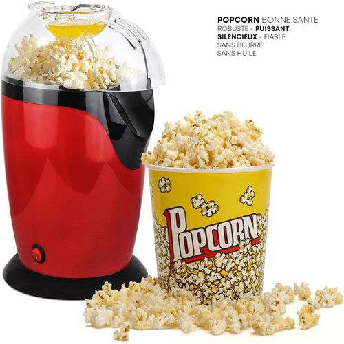 Machine à pop-corn Automatique gastronomique Meilleur Sans Gras Bonne Santé Maïs
 Fiche Technique et Prix au Maroc
