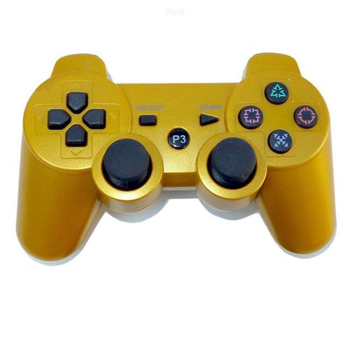 Manette Contrôleur DoubleShock sans fil Wireless pour PS3 gold
 Fiche Technique et Prix au Maroc