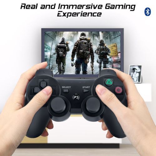 Manette pour Ps3 Dualshock 3 Bluetooth sans fil Wireless - Noir
 Fiche Technique et Prix au Maroc
