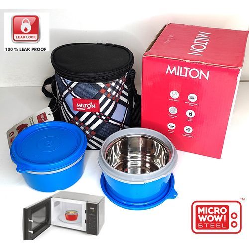 Milton Lunch Box, Boîtes à Repas M2 Containers 350ml - bleu
 Fiche Technique et Prix au Maroc