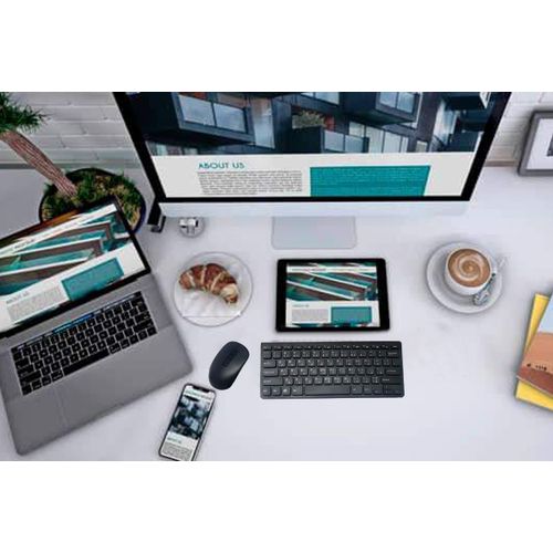 Mini Clavier et Souris Bluetooth professionnel Pour Ordinateur et Smart TV couleur noir
 Fiche Technique et Prix au Maroc