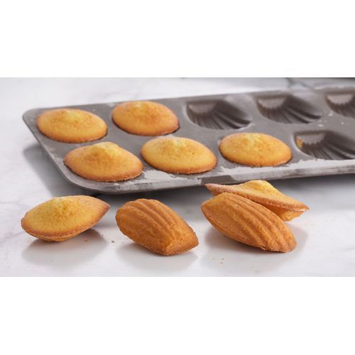 Moule à Madeleines, 12 Madeleines, Cuisson optimale de la pâte,
 Fiche Technique et Prix au Maroc