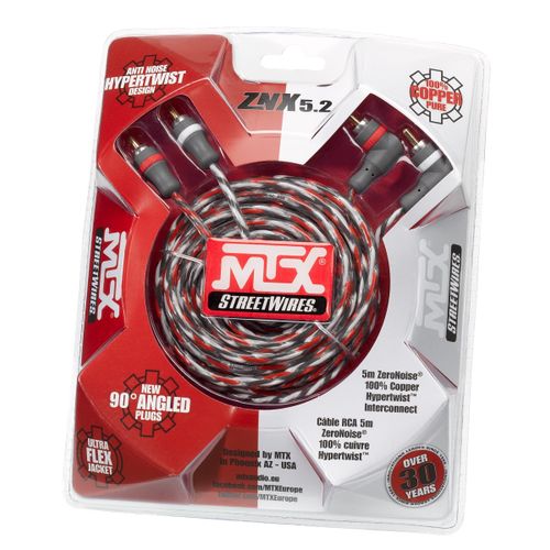 Mtx Câble Audio pour ampli et caisson bass 5 m streetwires  ZeroNoise
 Fiche Technique et Prix au Maroc
