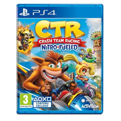 Naughty Dog Crash Bandicoot Team Racing Nitro Fueled PS4 PS5
 Fiche Technique et Prix au Maroc