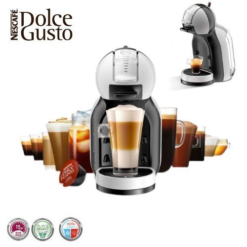 Nescafe Dolce Gusto Machine à café automatique 15 bar de pression compacte et moderne.
 Fiche Technique et Prix au Maroc
