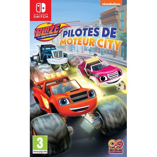 Nintendo Blaze et les Monster Machines: Pilotes de Moteur City Nintendo Switch
 Fiche Technique et Prix au Maroc