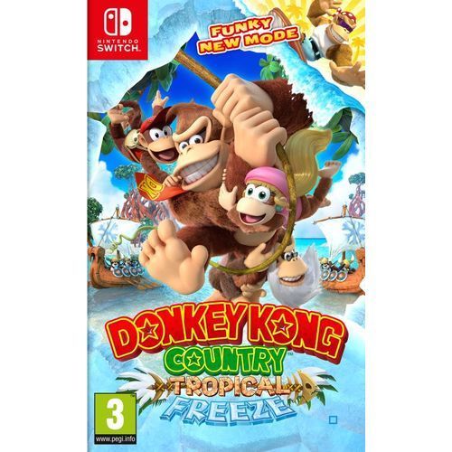 Nintendo Donkey Kong country Tropical Freeze Nintendo Switch
 Fiche Technique et Prix au Maroc
