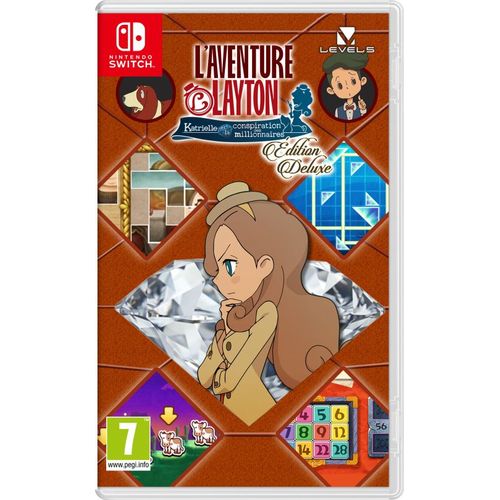 Nintendo L’Aventure Layton : Katrielle et la conspiration des millionnaires Deluxe
 Fiche Technique et Prix au Maroc