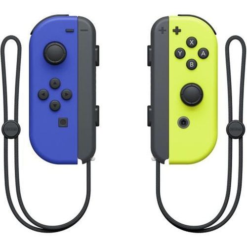 Nintendo Paire de Manettes Joy-Con Gauche Bleue/Droite Jaune Néon ( Original )
 Fiche Technique et Prix au Maroc
