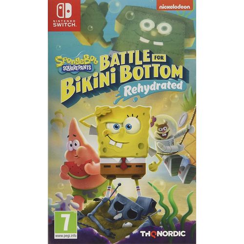 Nintendo Spongebob SquarePants Battle for Bikini Bottom Rehydrated Nintendo Switch
 Fiche Technique et Prix au Maroc