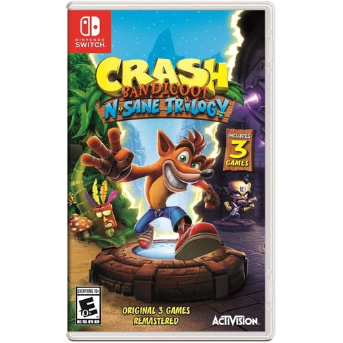 Nintendo Switch Crash Bandicoot N. Sane Trilogy
 Fiche Technique et Prix au Maroc