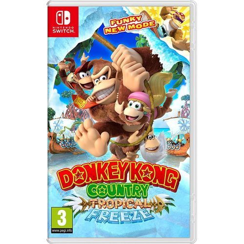 Nintendo Switch Donkey Kong Country Tropical Freeze pour switch
 Fiche Technique et Prix au Maroc