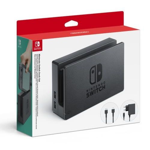Nintendo Switch Ensemble Station d'Accueil Chargeur et Cable HDMI Nintendo Switch
 Fiche Technique et Prix au Maroc
