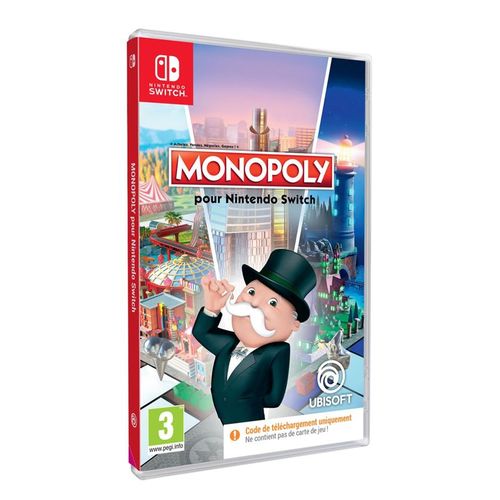 Nintendo Switch Monopoly Code in a Box Nintendo Switch
 Fiche Technique et Prix au Maroc