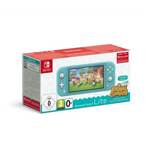 Nintendo Switch Pack Console Nintendo Switch Lite bleu + Animal Crossing  + 3 mois d’abonnement
 Fiche Technique et Prix au Maroc