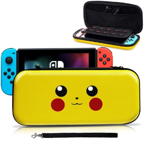 Nintendo Switch Sac de rangement protection rigide pour Console et accessoires de jeu (Pikachu)
 Fiche Technique et Prix au Maroc