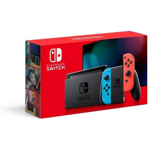 Nintendo Switch V2 – JoyCon (Bleu - Rouge)
 Fiche Technique et Prix au Maroc