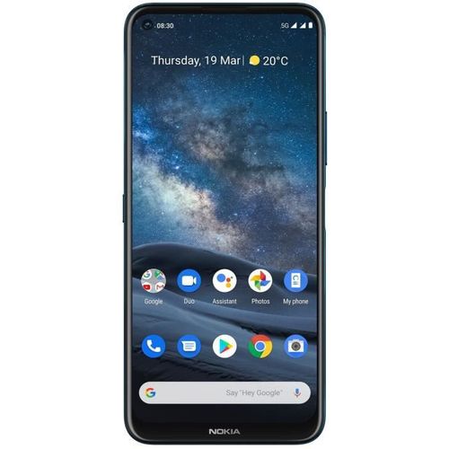 Nokia 8.3 6.81" 5G (8Go, 128Go) 64MP+12MP+2MP+2MP/24MP Android -Bleu
 Fiche Technique et Prix au Maroc