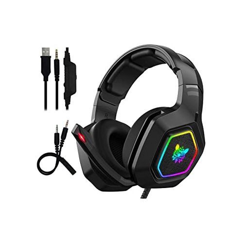 Onikuma K19 Casque gaming RGB Stéréo LED pour PC PS4 XBOX ONE Noir
 Fiche Technique et Prix au Maroc