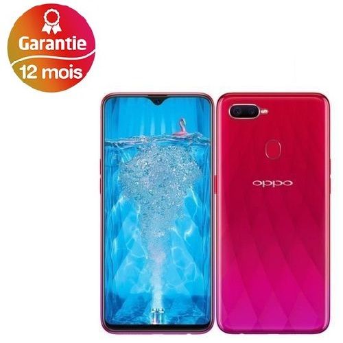 Oppo F9 - 4Go - 64Go - 25 MP - Dual SIM - 6,3 Pouces FHD - Sunrise Red
 Fiche Technique et Prix au Maroc