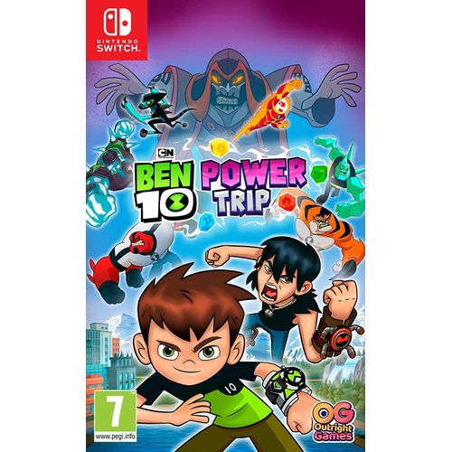 Outright Games Ben 10 Power Trip Nintendo Switch ( la chasse au pouvoir )
 Fiche Technique et Prix au Maroc