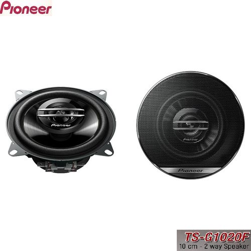 Pioneer 2 Haut-parleurs TS-G1020F coaxiaux à 2 voies 210W Max Diametre 10cm /4"
 Fiche Technique et Prix au Maroc