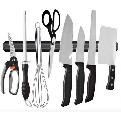 Porte-couteau magnétique à suspension murale de 33cm*4.8cm
 Fiche Technique et Prix au Maroc