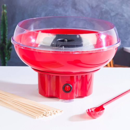 Prima Machine à barbe à papa pour la maison idéal pour fête et anniversaire 400w rouge / red
 Fiche Technique et Prix au Maroc