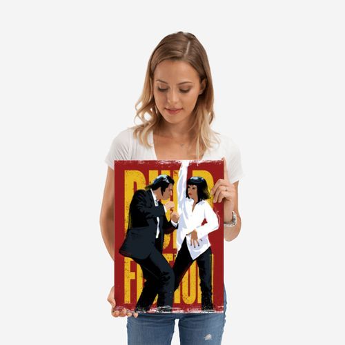 Pulp Fiction Tarantino Poster décoration chambre ou salon moderne
 Fiche Technique et Prix au Maroc