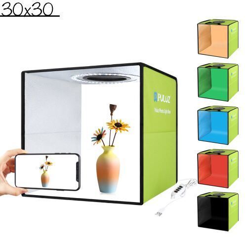 Puluz 30cm Pliant Portable Ring Light Photo Lighting Studio Shooting
 Fiche Technique et Prix au Maroc