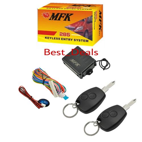 Radio commande centralisé MFK 285 Verrouillage/Déverouillage sans clé Dacia
 Fiche Technique et Prix au Maroc