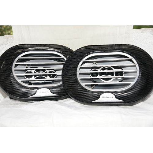 Radiovox 2 Haut-Parleurs de voiture 6 × 9 ", 4 Voix Son Puissant 240 W, Grand Robuste
 Fiche Technique et Prix au Maroc