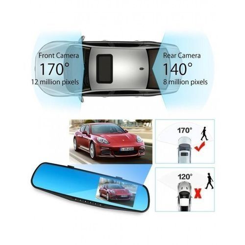 Rétroviseur Caméra de voiture DVR Dashcam
 Fiche Technique et Prix au Maroc