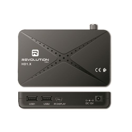Revolution Récepteur satellite révolution Galaxy HD 1.X
 Fiche Technique et Prix au Maroc