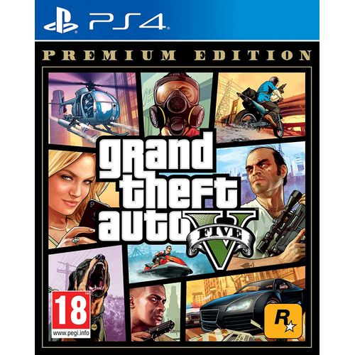 Rock Star Grand Theft GTA 5 - Premium Edition - PS4
 Fiche Technique et Prix au Maroc